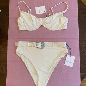 Onia x WeWoreWhat Lydia Top & Emily Bottom NWT